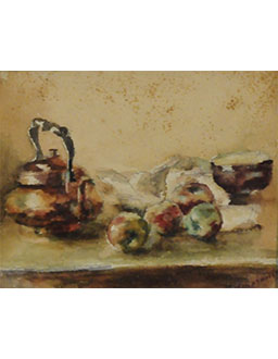 Nature morte aux pommes